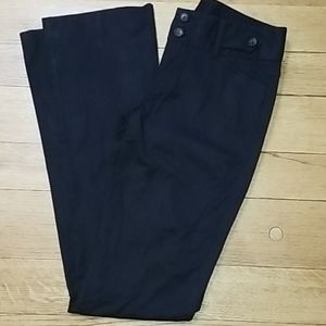 Club Monaco straight leg trousers black